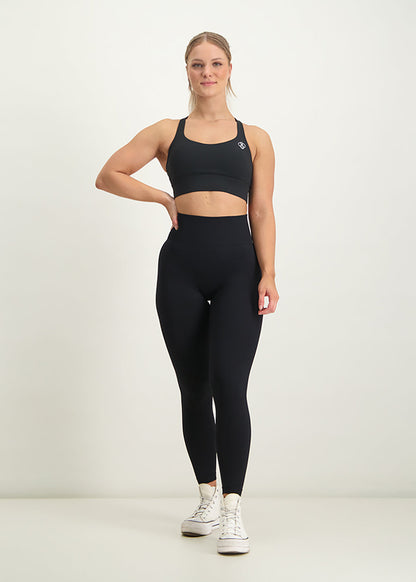 Fusion - Scrunch Seamless Legging Zwart