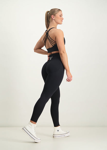 Fusion - Scrunch Seamless Legging Zwart