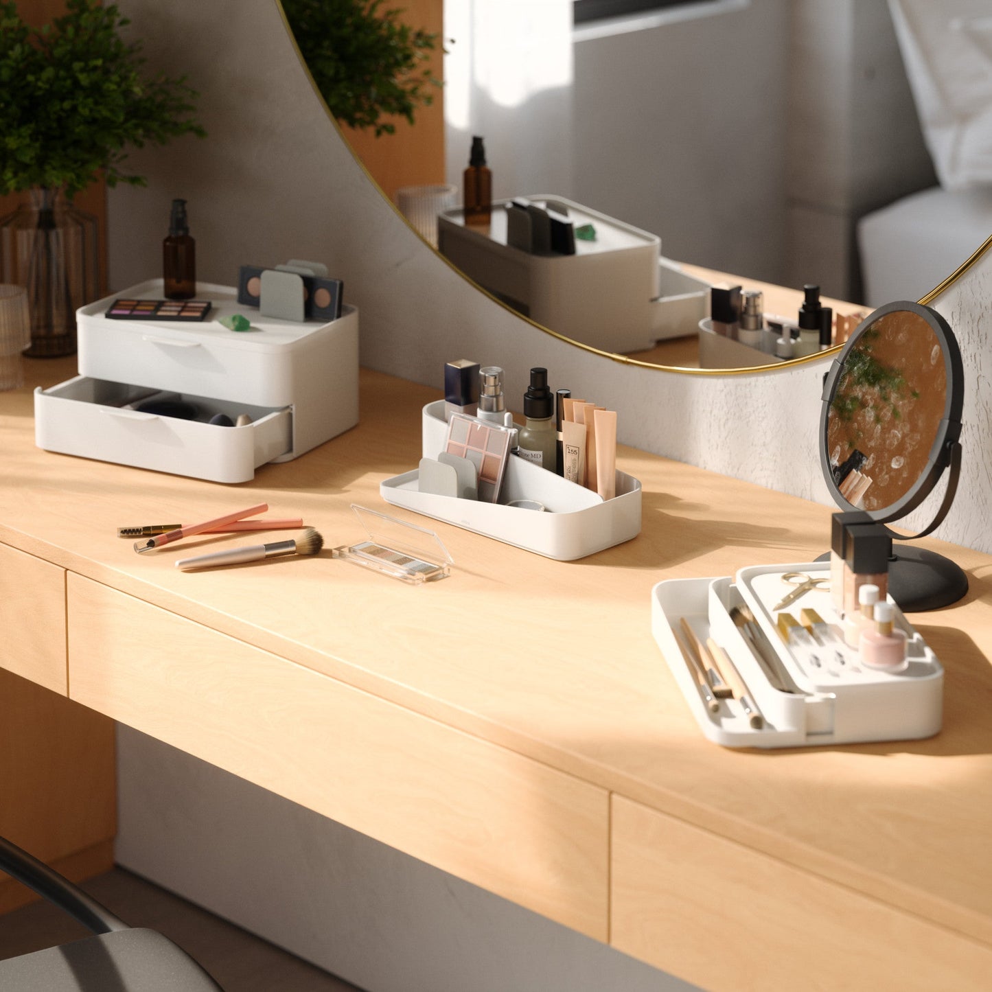 Glam organizer voor cosmetica groot