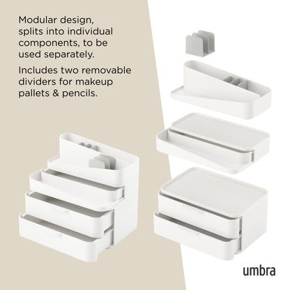 Glam organizer voor cosmetica groot